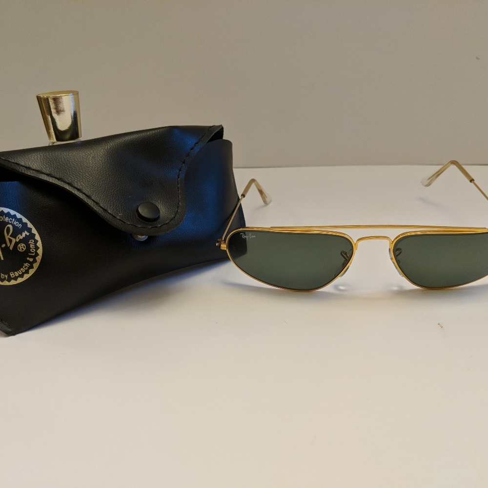 Vintage Ray Ban by Bausch & Lomb gold sunglasses